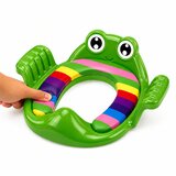  Toilet Seat Cover for Children Soft Seat with Handles Green | shoptok.hr