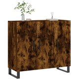  Komoda boja dimljenog hrasta 90 x 34 x 80 cm konstruirano drvo | Eponuda.com