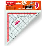 Maped Geo trikotnik Flex 26 cm/45' + držalo
