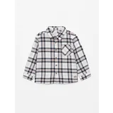 LC Waikiki Long Sleeve Plaid Patterned Baby Boy Shirt