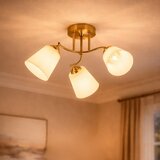  plafonski luster pafos 3xE27/15W/230V zlatni | Eponuda.com