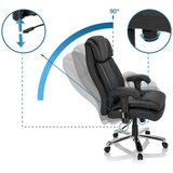 MID.YOU Pisarniški Stol Builder Xxl I, Črna | Shoptok.si