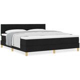  Krevet s oprugom s madracem Crn 180x200 cm Tkanina | shoptok.hr