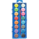  Set školskih akvarelnih boja, 16 boja, kist | shoptok.hr