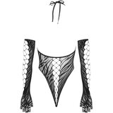 Cottelli body s rukavicama (crno) | shoptok.hr