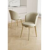 Hanah home set stolica (2 dela) risa cream gold | Eponuda.com