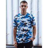 DStreet Koszulka męska moro indygo | shoptok.hr