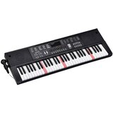  Električni klavir s klavijaturom i mikrofonom, 200 zvukova, 61 tipka, 78 cm | shoptok.hr