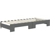  Dnevni krevet na razvlačenje bez madraca tamnosivi 80x200 cm | shoptok.hr