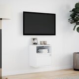  Zidni TV ormarić s LED svjetlima bijeli 41x31x45 cm | shoptok.hr