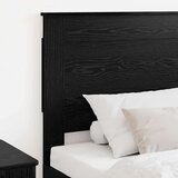 vidaXL uzglavlje s uzglavljem crni hrast 80 cm konstruirano drvo | shoptok.hr