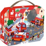 Janod otroška sestavljanka firemen 24 kosov | Shoptok.si