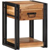  Noćni ormar 2 pcs Smeđa 40 x 35 x 50 cm Čvrsto drvo akacije | shoptok.hr