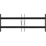  Rešetka za prozor 76 x 30 cm Čelik s prahom premazan Crna | shoptok.hr