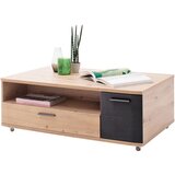 Livetastic KLUBSKA MIZA, antracit, barve hrasta | Shoptok.si