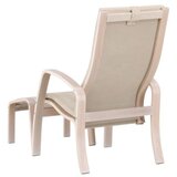 Venture Home lounge fotelja s tabureom Grötö, svijetlosiva | shoptok.hr