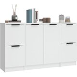  Komode bijela 3 kom od konstruiranog drva | shoptok.hr