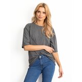 BASIC Feel Good Blouse-RV-BZ-4840.10P-dark gray | Shoptok.si