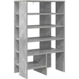  Ormar za cipele s policom 2 pcs Betonski sivi Konstruirano drvo | shoptok.hr