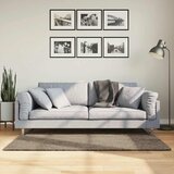  Tepih ISTAN s visokim vlaknima sjajni izgled sivi 80 x 150 cm | Eponuda.com
