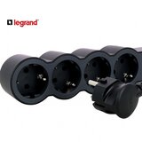 LG 694562 PRODUZNI BLOK 4X2P+E 3M (CRNA/T.SIVA) | ePonuda.com