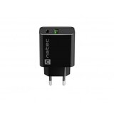 Natec NETWORK CHARGER RIBERA USB-A+USB-C 20W PD | shoptok.hr