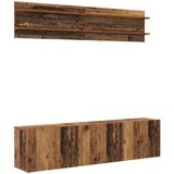 TV Jedinice Zidne 6 pcs Staro drvo Konstruirano drvo | shoptok.hr