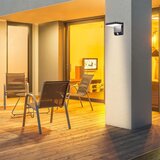  LED spoljašnje zidno svetlo sa senzorom LED/17W/230V 3000K crno | Eponuda.com