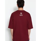 Trendyol Muška majica TMNSS23TS00099, Bordo | Eponuda.com