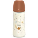 Suavinex Wonderland SX Pro Physiological Anti-Colic steklenička za dojenčke L Dense Flow 6 m+ Brown 360 ml Cene