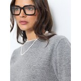 Sinsay Bluza od žerseja s mješavinom vune | shoptok.hr