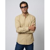 Polo Ralph Lauren Srajce z dolgimi rokavi CHEMISE AJUSTEE SLIM FIT EN POPELINE UNIE Bež | Shoptok.si