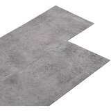 vidaXL Samoljepljive podne obloge PVC 5 21 m² 2 mm smeđa boja cementa | shoptok.hr