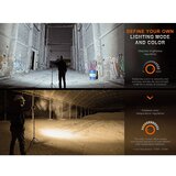 Fenix CL28R - punjivi LED reflektor s funkcijom prigušiva, LED/USB, IP66, 2000 lm, 360 h | Eponuda.com