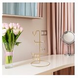 WALLXPERT Držač za nakit TK-003, 15x27 cm, Zlatna boja | Eponuda.ba