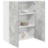 Viseći ormarić Betonski sivi 80 x 31 x 100 cm Konstruirano drvo | shoptok.hr
