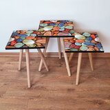 Hanah home Set 3 stočića 3Shp17 Multicolor | ePonuda.com
