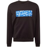 Hugo Blue Sweater majica 'Naylos' plava / crna / bijela | shoptok.hr