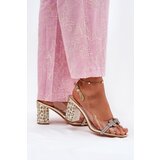 S. BARSKI Transparent Heeled Sandals D&A | shoptok.hr