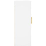vidaXL Stenska omarica bela 69,5x34x90 cm | Shoptok.si