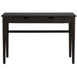 Rowico Stranska mizica z mizno ploščo v hrastovem dekorju v temni naravni barvi 40x110 cm Garrison – | Shoptok.si