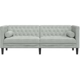  Trosjed Chesterfield s jastučićima svjetlosivi baršunasti | shoptok.hr