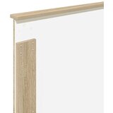  Okvir za krevet s uzglavljem Sonoma hrast 90 x 190 cm | shoptok.hr