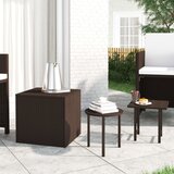 The Living Store Stranske mizice 3 kosi rjav poli ratan - Stranska Mizica, (21662814) | Shoptok.si