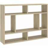  Zidna polica boja hrasta 75 x 16 x 55 cm konstruirano drvo | Eponuda.ba