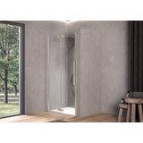 Kolpa San polaris tuš vrata samostojeća N100 - leva SBR/1 fold silver brill 516370