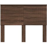  Uzglavlje s uzglavljem Smeđi hrast 135 cm Konstruirano drvo | shoptok.hr