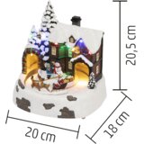  Domov Okrasna LED razsvetljava, Diorama, snežna hiša - DRM 15 | Shoptok.si
