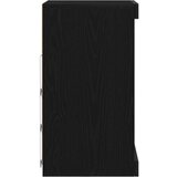  Komoda s LED svjetlima Crna hrastovina 41x37x67 cm | shoptok.hr