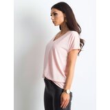 BASIC Feel Good T-shirt-RV-TS-4832.02P-light pink | Shoptok.si